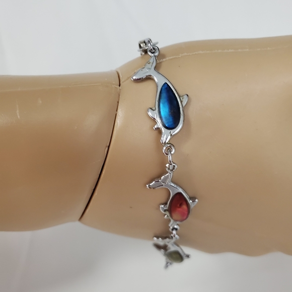 Silver Dolphin Bracelet - Picture 3 of 9